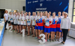 Сборная Ленобласти стала бронзовым призером чемпионата и первенства СЗФО по синхронному плаванию